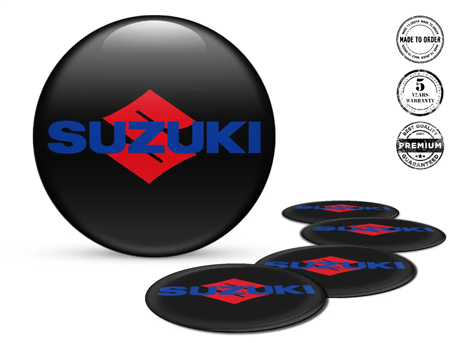 Suzuki Calcomanías de Cúpula Edición Emblemas Autos Custom